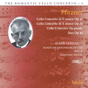 The Romantic Cello Concerto, Vol. 4: Pfitzner