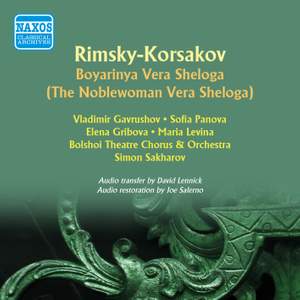 Rimsky-Korsakov: The Noblewoman Vera Sheloga, Op. 54