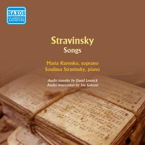 Stravinsky: Songs