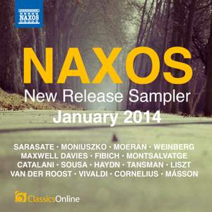 Naxos January 2014 New Release Sampler