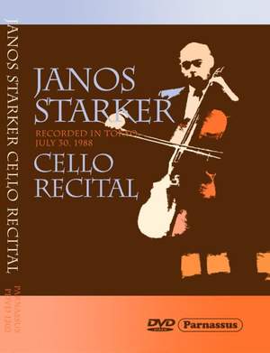 János Starker Cello Recital