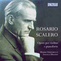 Rosario Scalero - Works for Violin and Piano
