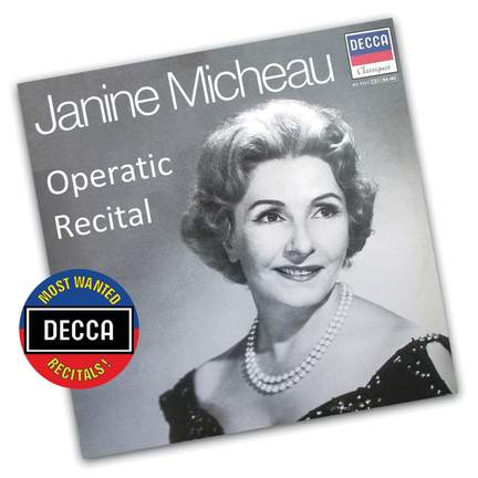 Janine Micheau - Operatic Recital