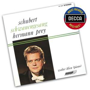 Schubert: Schwanengesang and other songs