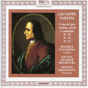 Tartini: Concerti per violin, archi e continuo