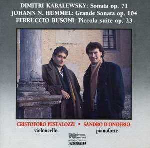 Kabalevsky, Hummel and Busoni: Chamber Works