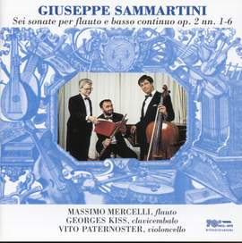Sammartini, G: Flute Sonatas Op. 2: Nos. 1-6