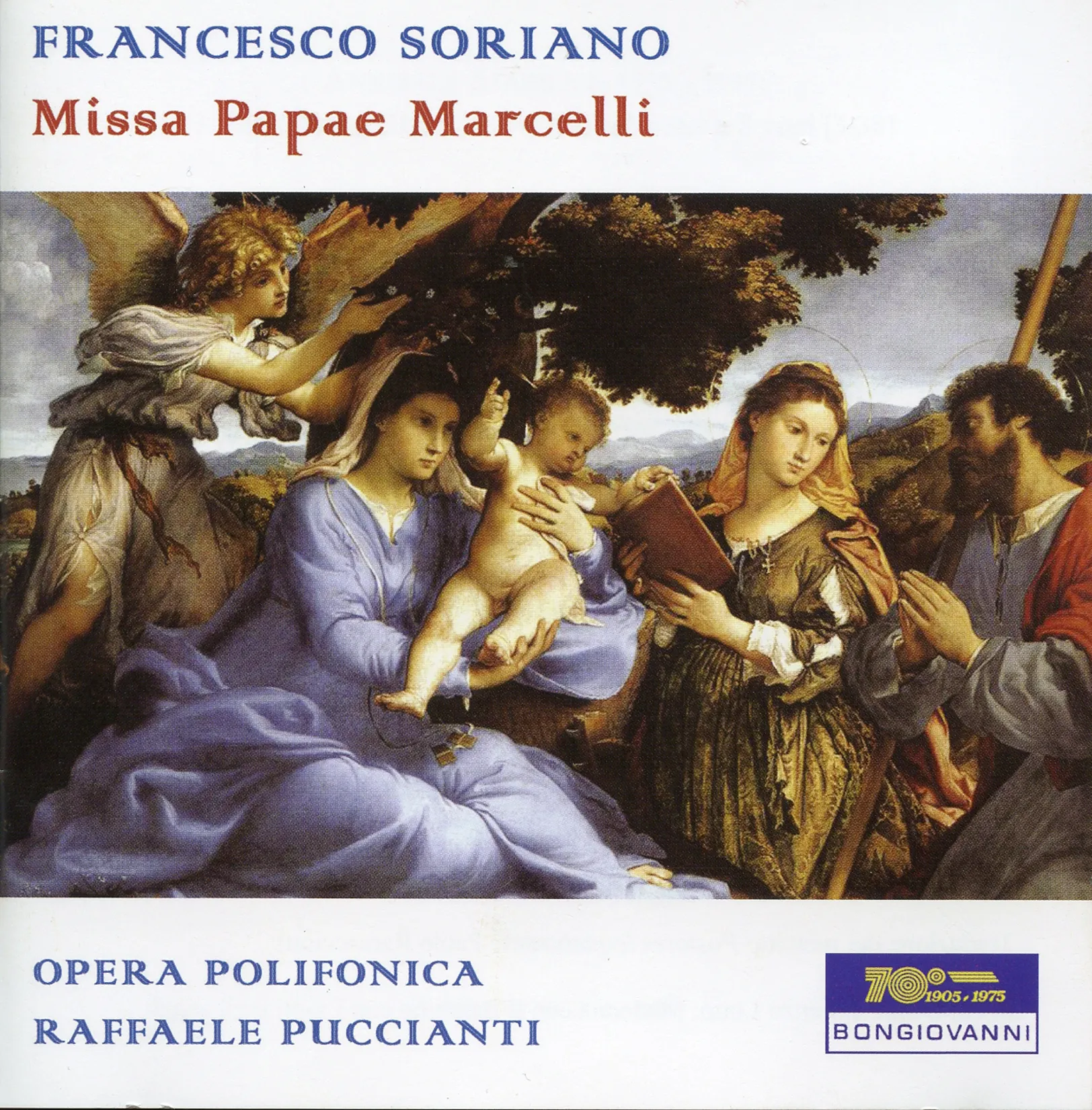 Soriano: Missa Papae Marcelli - Bongiovanni: GB5637 - download