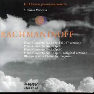 Rachmaninoff: Piano Concertos Nos. 1-4, Rhapsody on a Theme of Paganini