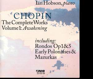 Chopin: The Complete Works, Vol. 1, 'Awakening'