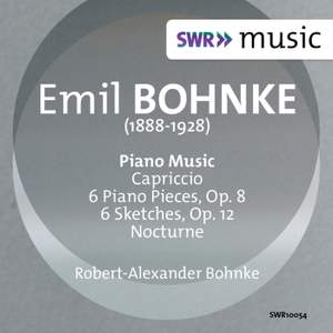 Emil Bohnke: Piano Music