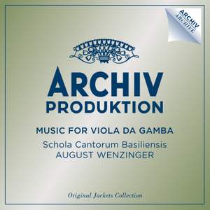 Music for Viola Da Gamba Product Image