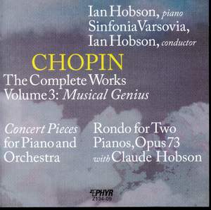 Chopin: The Complete Works, Vol. 3, 'Musical Genius'