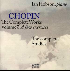 Chopin: The Complete Works, Vol. 7, 'A Few Exercises'