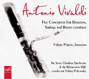 Vivaldi: Five Concertos for Bassoon, Strings and Basso Continuo