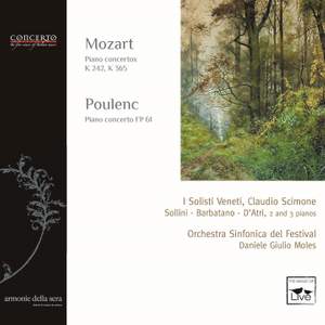 Mozart: Concertos for 3 & 2 pianos and Poulenc: Concerto for 2 pianos