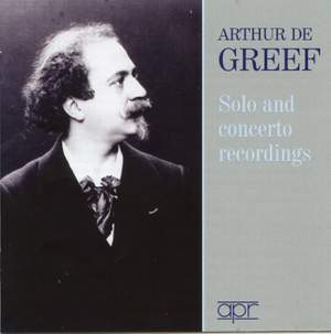 Arthur de Greef: Solo and Concerto Studio Recordings Product Image