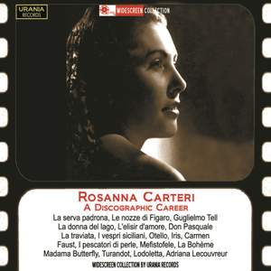 Rosanna Carteri: Studio recordings 1949-60