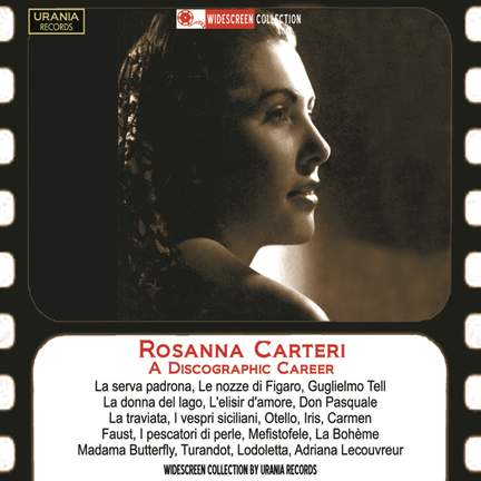 Rosanna Carteri: Studio recordings 1949-60