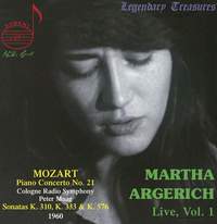 Martha Argerich Vol. 1 - Mozart Piano Sonatas
