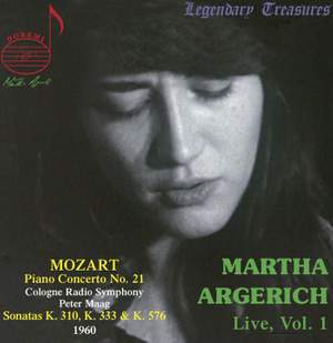 Martha Argerich Vol. 1 - Mozart Piano Sonatas