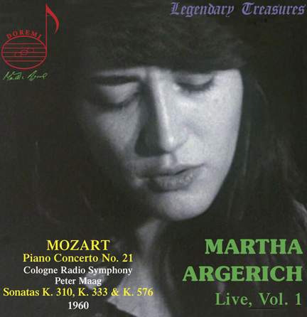 Martha Argerich Vol. 1 - Mozart Piano Sonatas - Doremi: DHR8024