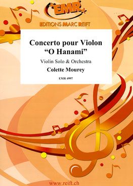 Colette Mourey: Concerto pour violon: O Hanami