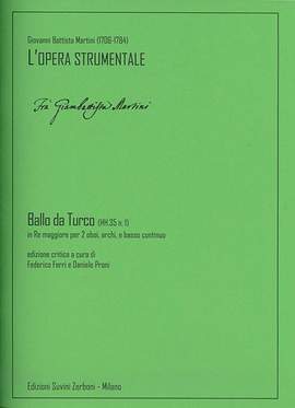 Giovanni Battista Martini: Ballo da Turco (HH.35 n. 1)