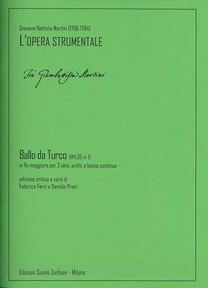 Giovanni Battista Martini: Ballo da Turco (HH.35 n. 1)