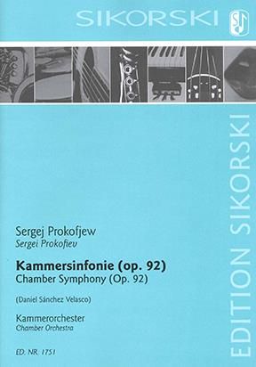 Sergei Prokofiev: Kammersinfonie nach dem 2. Streichquartett