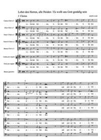 Heinrich Grimm: Lobet den Herren, alle Heiden -Es wollt uns Gott