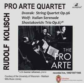 Dvořák, Wolf & Shostakovich: Chamber Works