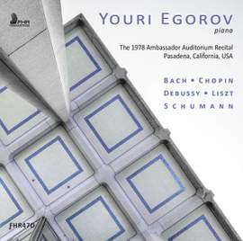 Bach, Chopin, Debussy, Liszt & Schumann: Piano Works (Live)
