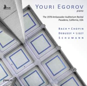 Bach, Chopin, Debussy, Liszt & Schumann: Piano Works (Live)