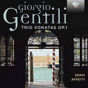 Gentili, G: Trio Sonatas (12), Op. 1