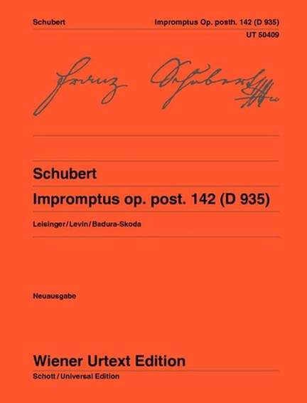 Schubert: Impromptus op. posth. 142 D 935