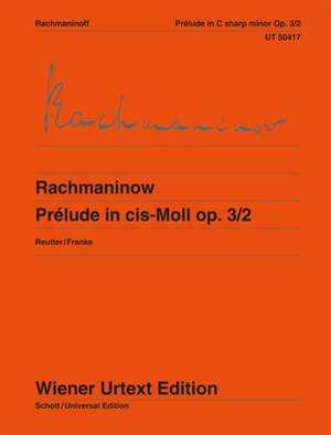 Rachmaninoff, S W: Prelude in C sharp minor op. 3/2