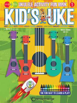 Kevin Rones: Kid's Uke - Ukulele Activity Fun Book