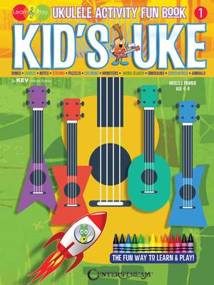 Kevin Rones: Kid's Uke - Ukulele Activity Fun Book