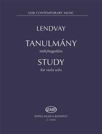 Lendvay Kamilló: Study