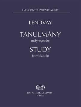 Lendvay Kamilló: Study