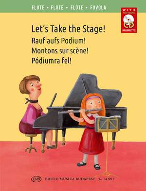 Various: Let's Take the Stage! (flute/piano/CD)