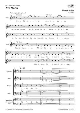 Arthur George: Ave Maria