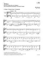 Bartók, Béla: 20 duos Product Image