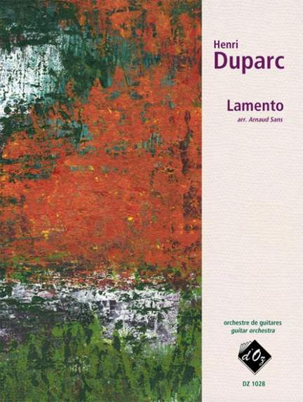 Henri Duparc: Lamento