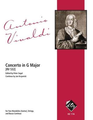 Antonio Vivaldi: Concerto in G Major RV 532, 2 cahiers