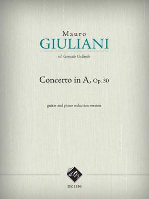 Mauro Giuliani: Concerto in A, opus 30