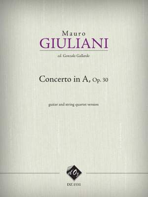 Mauro Giuliani: Concerto in A, opus 30