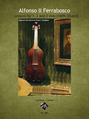 Alfonso Ferrabosco The Younger: Lessons for 1, 2 and viols (1609) [duets]