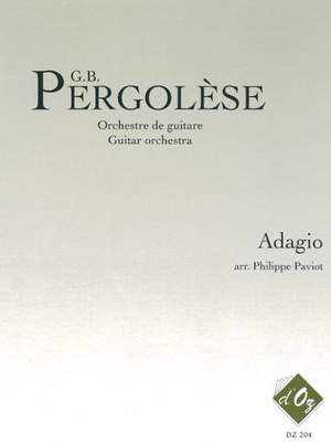 Giovanni Battista Pergolesi: Adagio